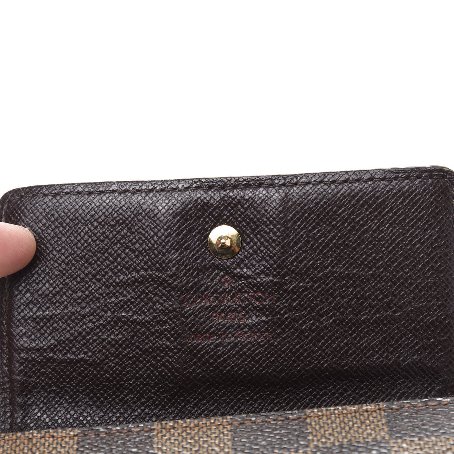 Damier Ebene Elise Wallet