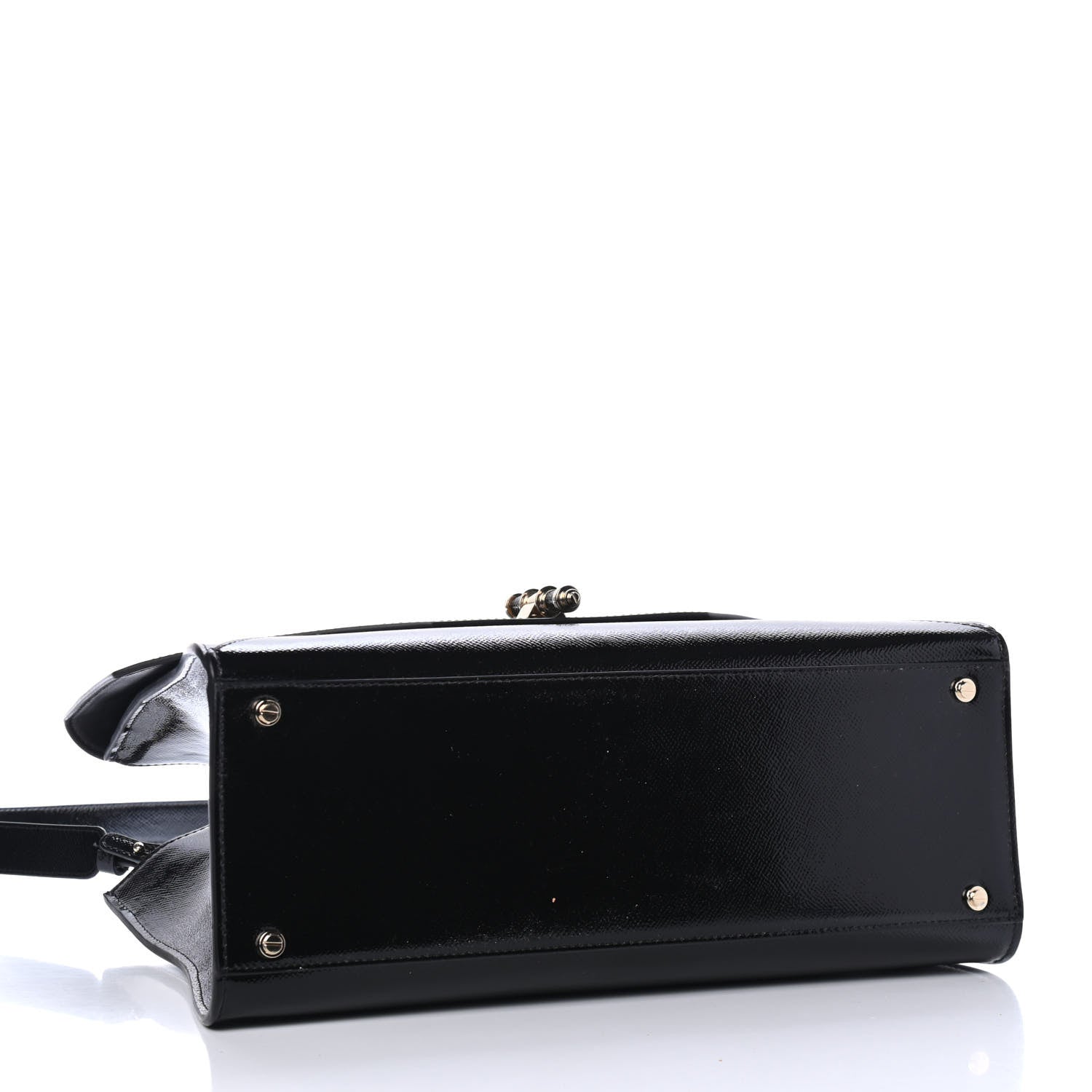 Givenchy Patent Medium Obsedia Satchel Black 3 of 4
