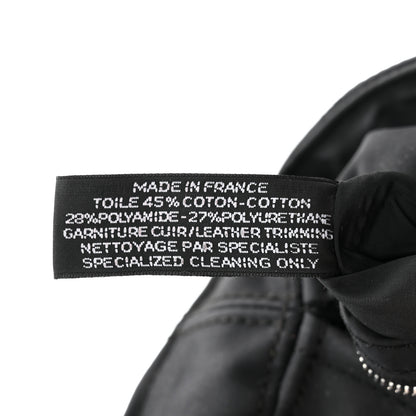 Hermes Toile Acapulco Vassus Tote Black 6 of 16