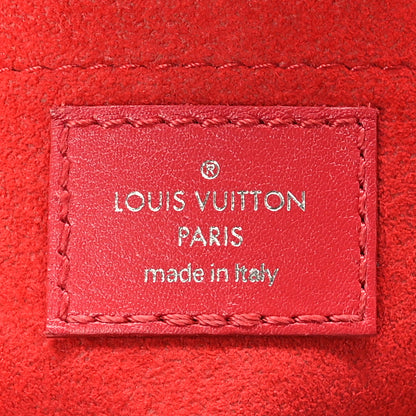 Louis Vuitton Calfskin Love Lock New Wave Chain PM Scarlet 6 of 8