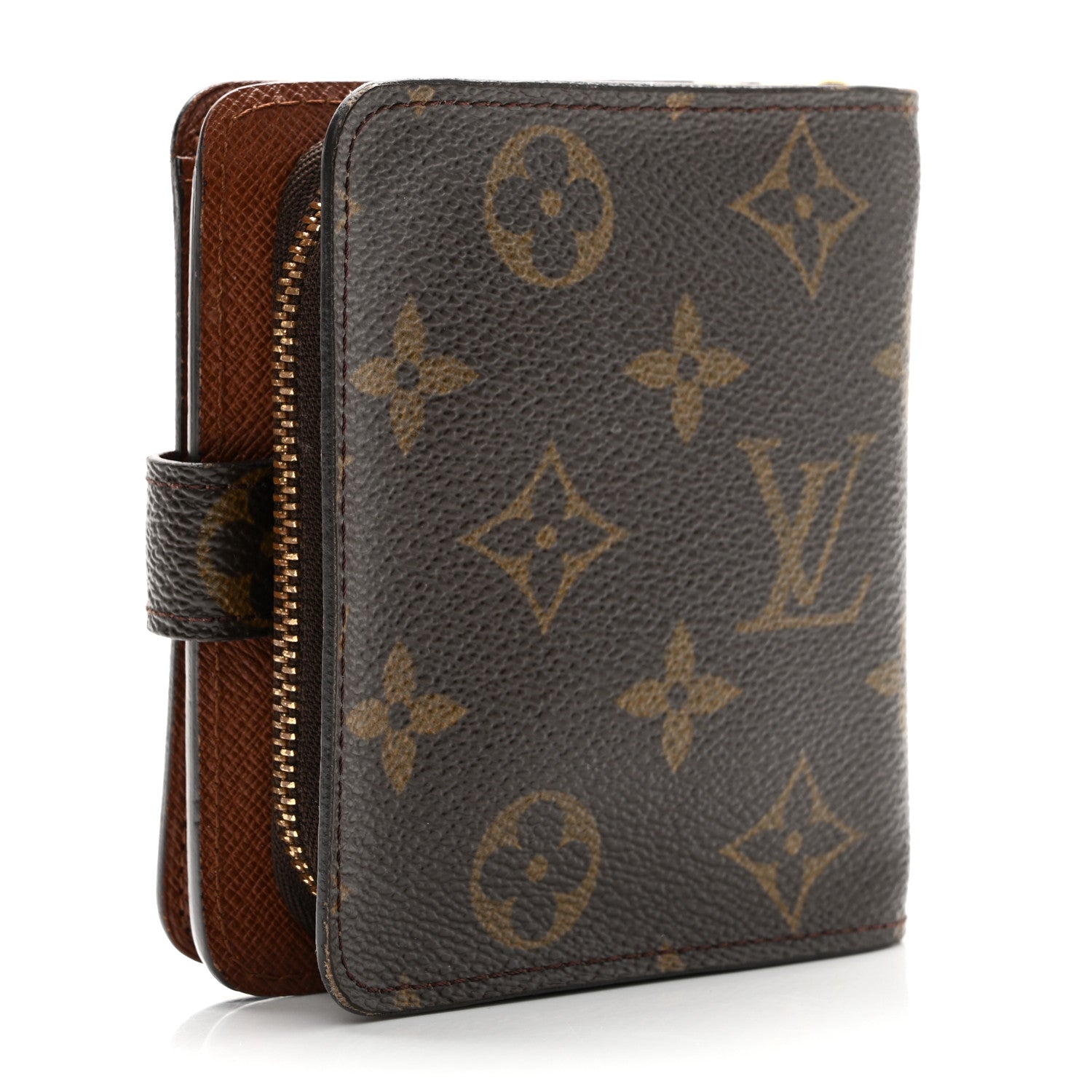 Louis Vuitton Monogram Compact Zippe Zipped Wallet 3 of 9