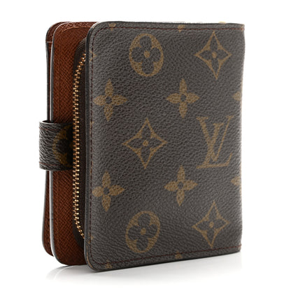 Louis Vuitton Monogram Compact Zippe Zipped Wallet 3 of 9