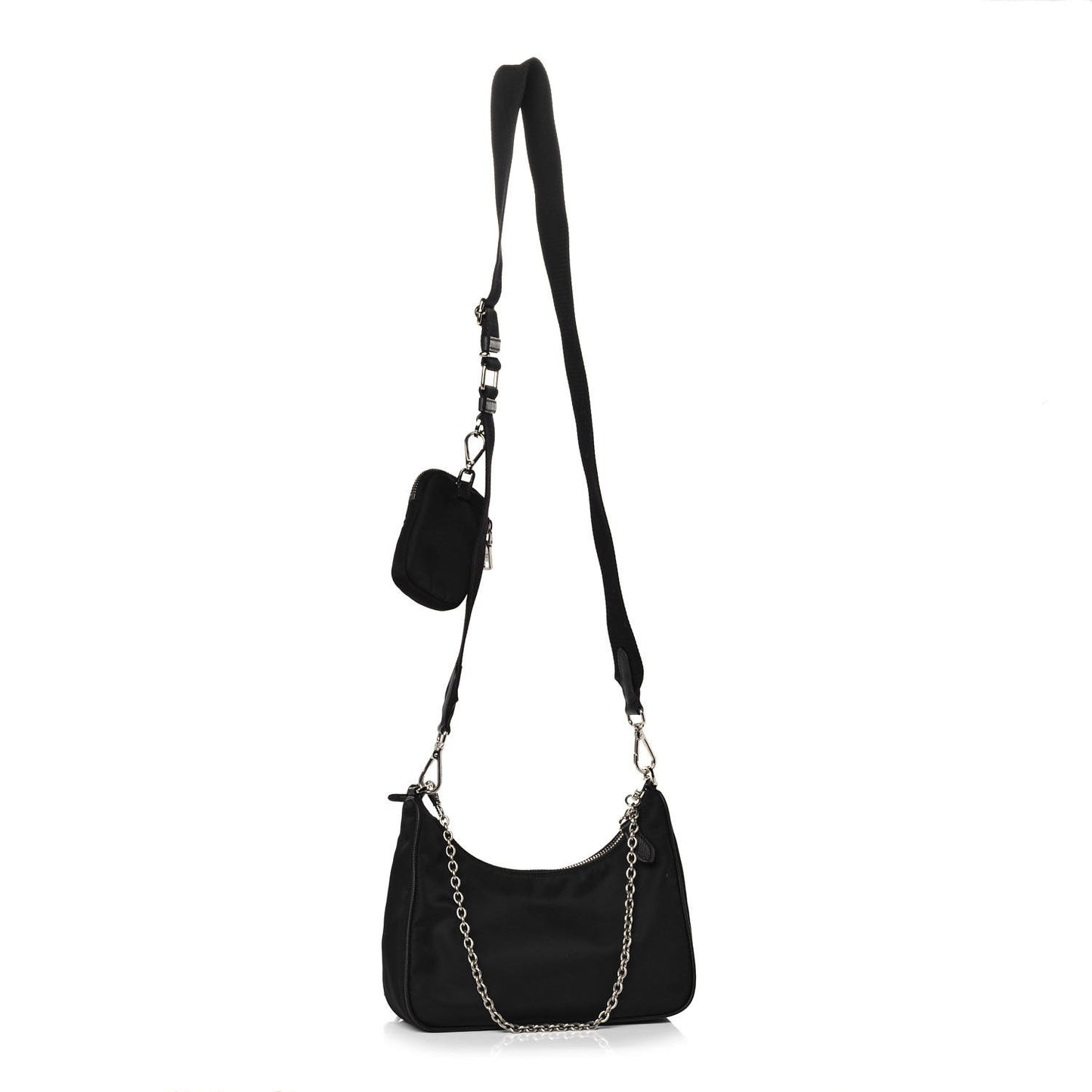 Nylon Re-Edition 2005 Shoulder Bag Black