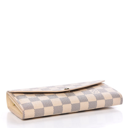 Louis Vuitton Damier Azur Sarah Wallet NM 4 of 8