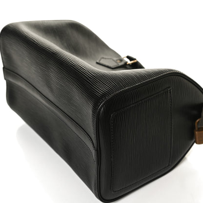 Louis Vuitton Epi Speedy 25 Black 12 of 16