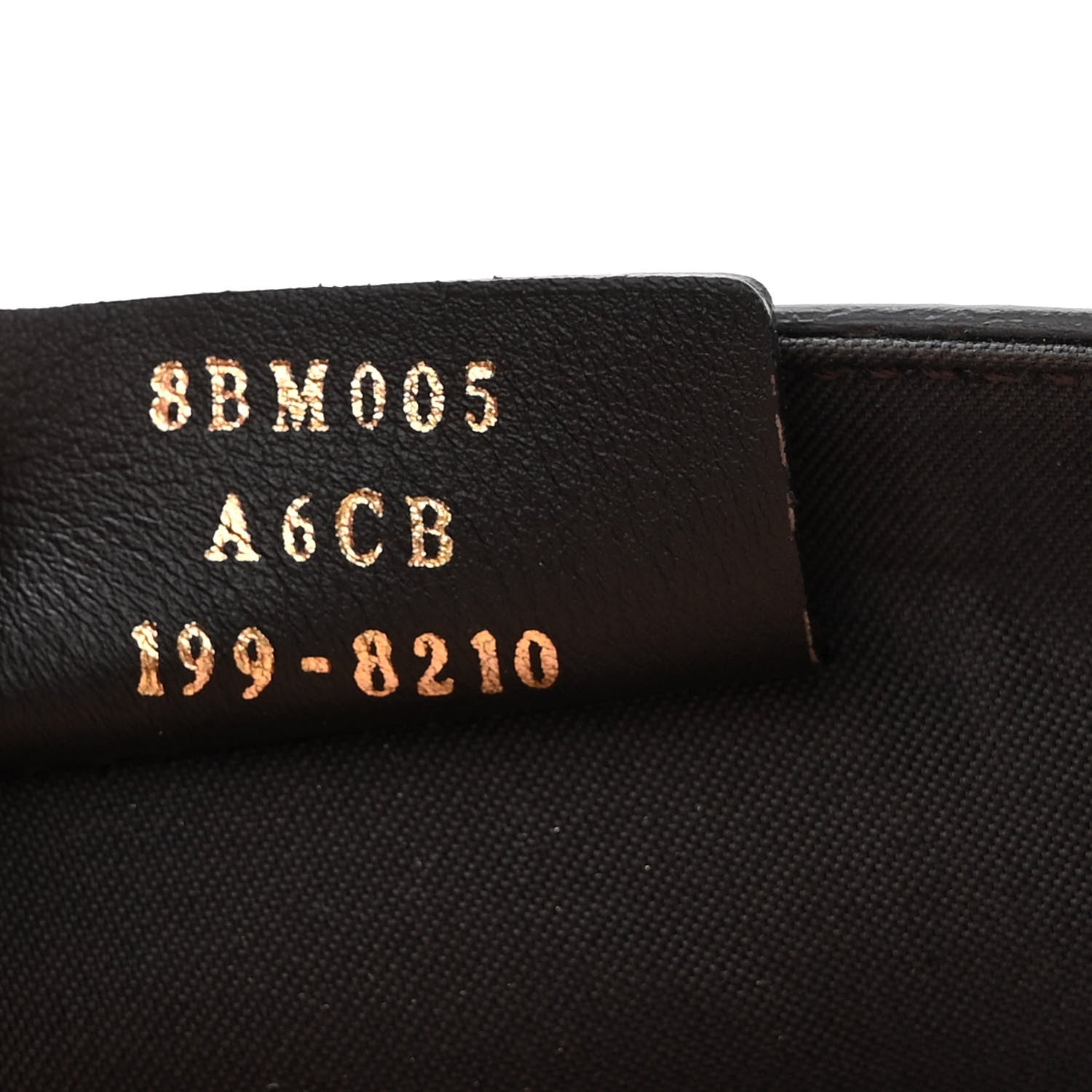 Fendi Vitello Cruise F is Fendi Bi-Color FF 1974 Embossed Envelope Belt Bag Maya Black Light Rose 7 of 11