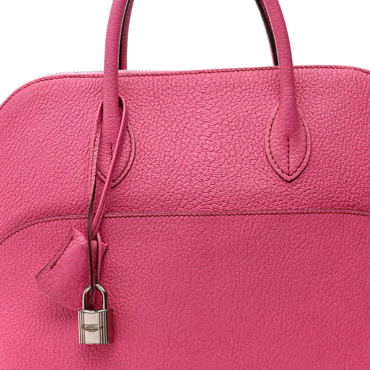 Hermes Chevre de Coromandel Bolide 1923 31 Fuchsia 8 of 11