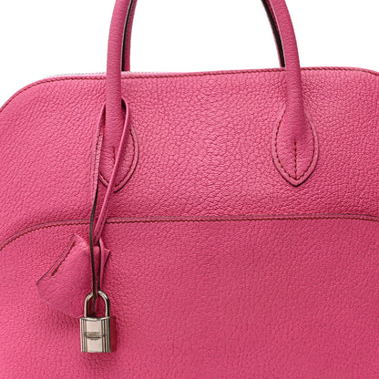 Hermes Chevre de Coromandel Bolide 1923 31 Fuchsia 8 of 11