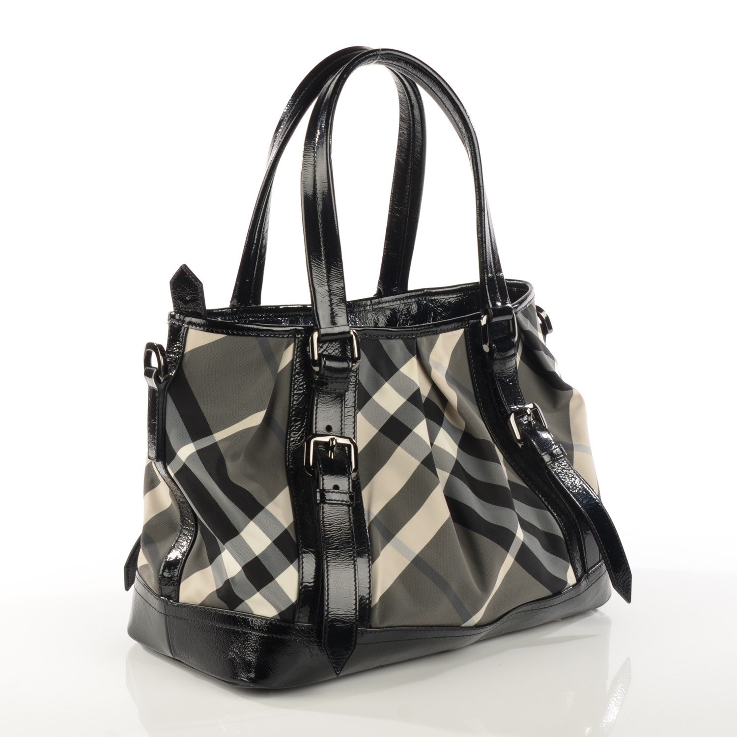 Burberry Nylon Beat Check Lowry Black 3 of 8