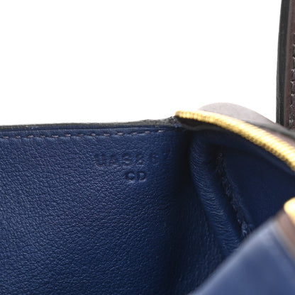 Hermes Swift Verso Mini Lindy 20 Rouge Sellier Bleu Saphir 6 of 14