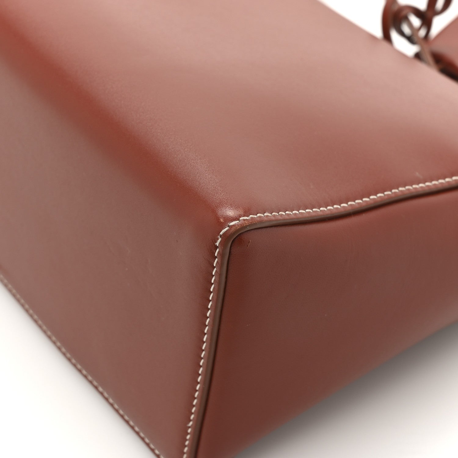 Loro Piana Saddle Calfskin Extra Bag L27 Deep Kummel 25 of 27