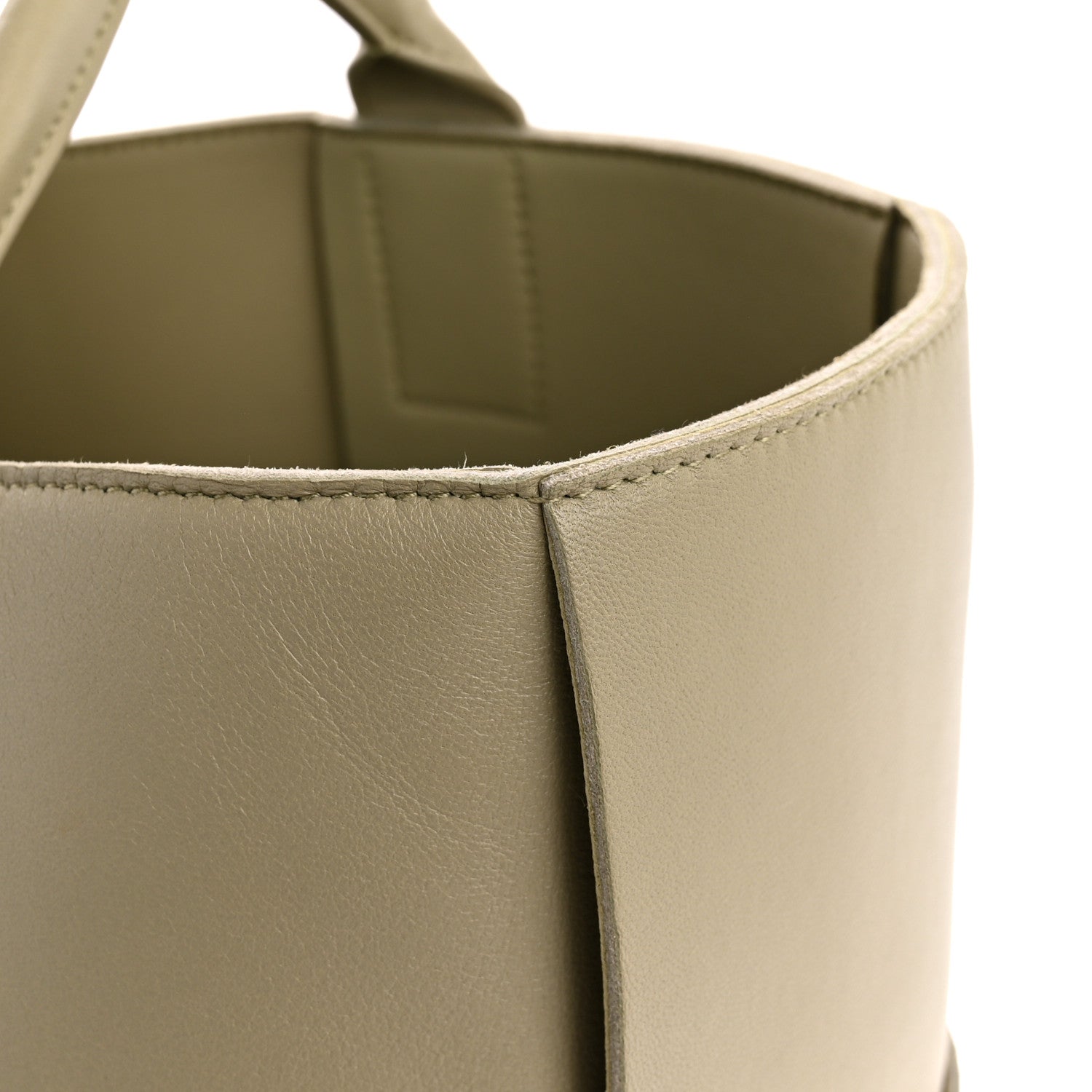 Bottega Veneta Nappa Maxi Intrecciato Medium Arco Tote Travertine 12 of 12