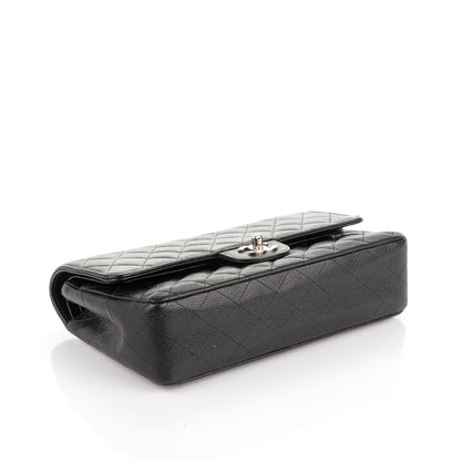 Chanel Caviar Quilted Medium Double Flap Black 4 of 7