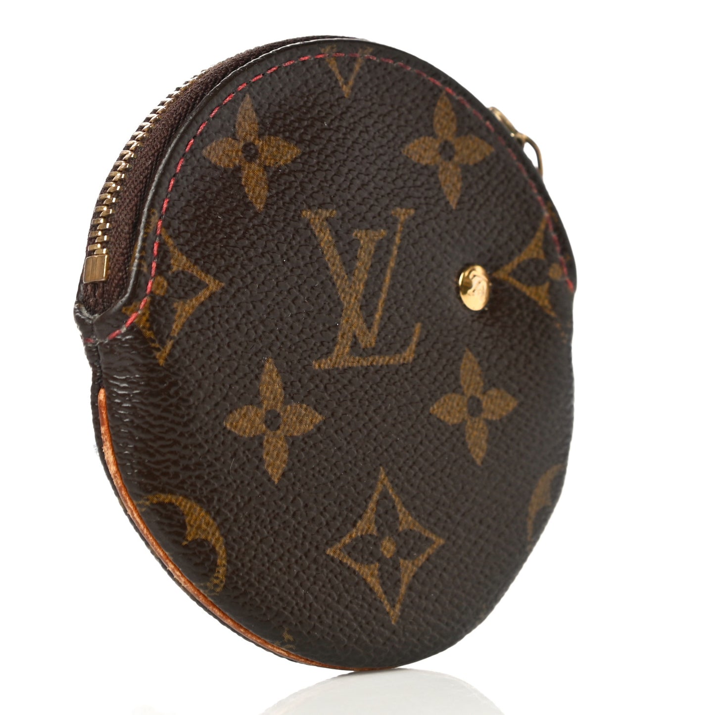 Monogram Cerises Round Coin Purse