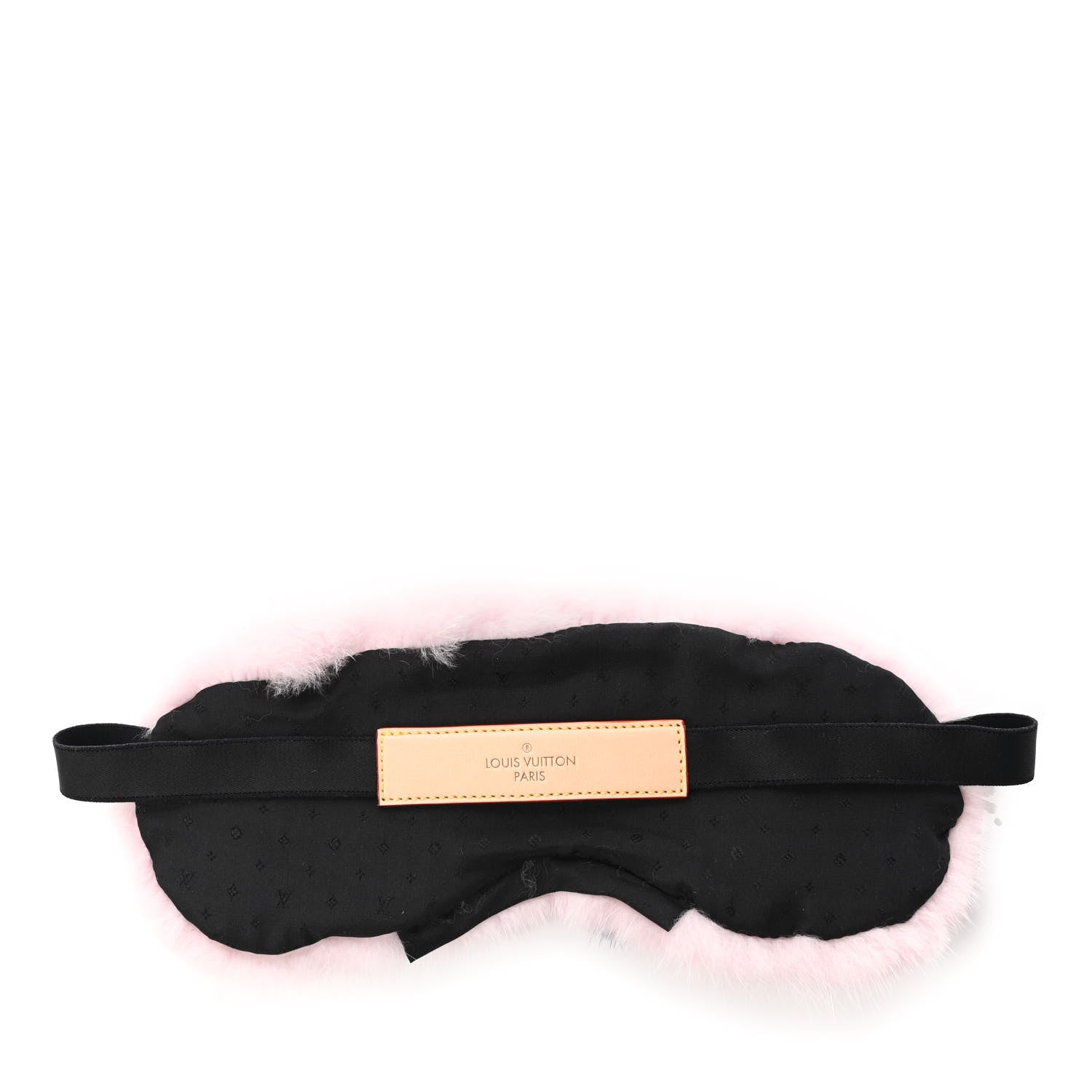 Louis Vuitton Monogram Mink Fur Sleep Mask Light Pink 5 of 11