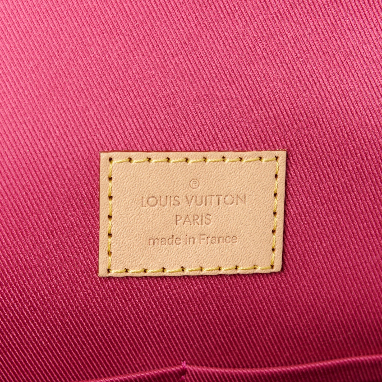 Monogram Cluny BB Bordeaux Fuchsia