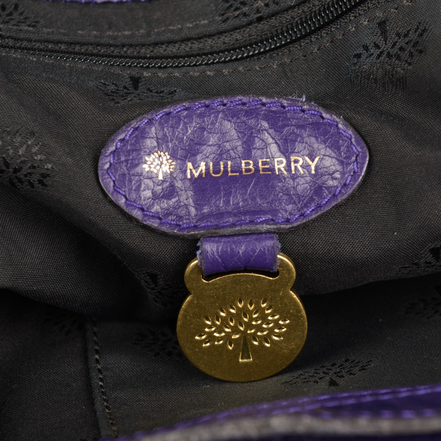 Mulberry Soft Buffalo Oversized Alexa Grape 6 of 7