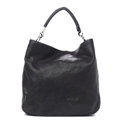 Saint Laurent Sheepskin Large Roady Hobo Black 1 of 12