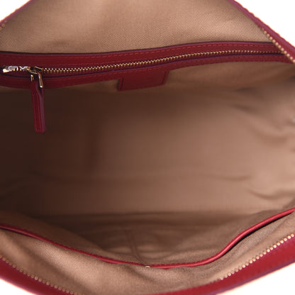 MCM Metallic Visetos Medium Klara Hobo Champagne Gold 4 of 5