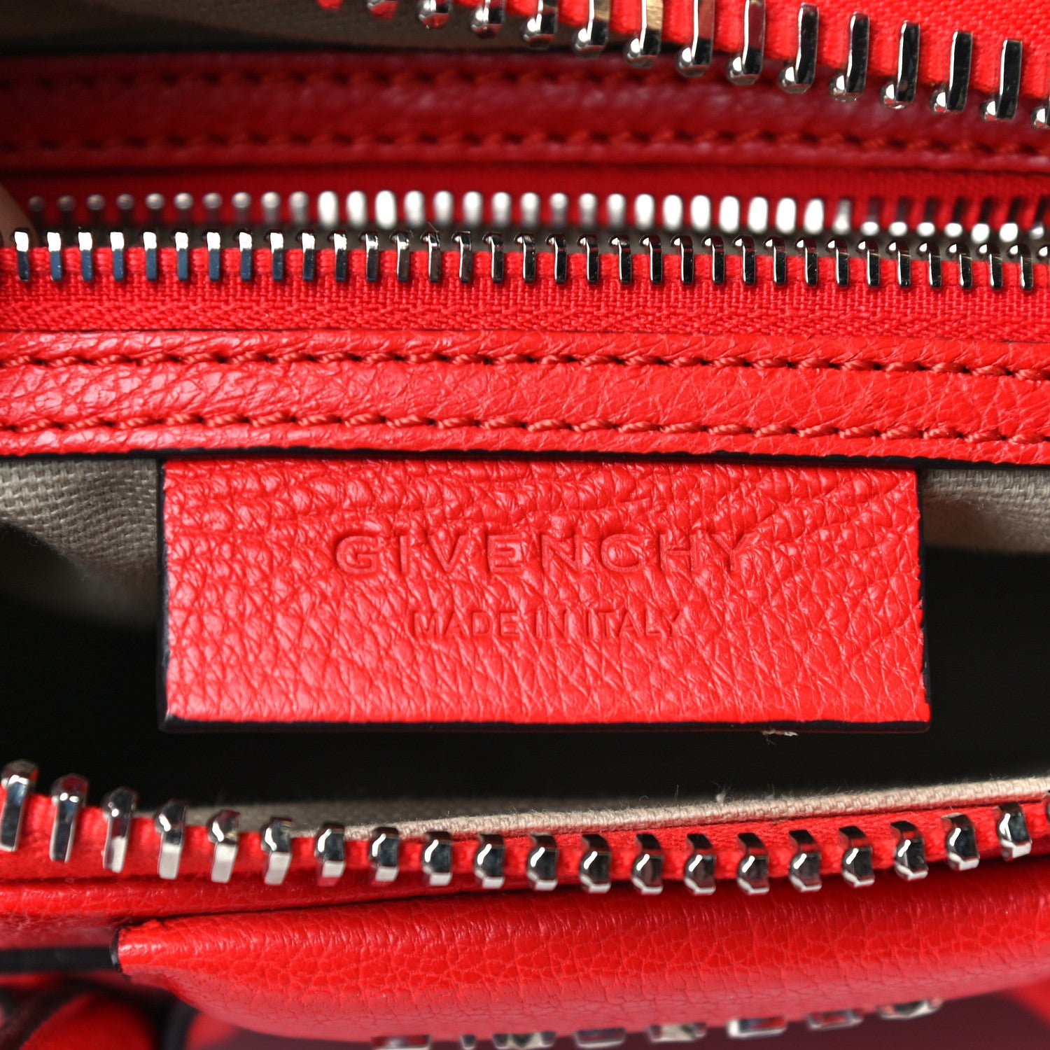 Givenchy Sugar Goatskin Mini Antigona Pop Red 6 of 11