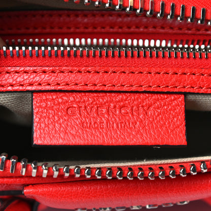 Givenchy Sugar Goatskin Mini Antigona Pop Red 6 of 11