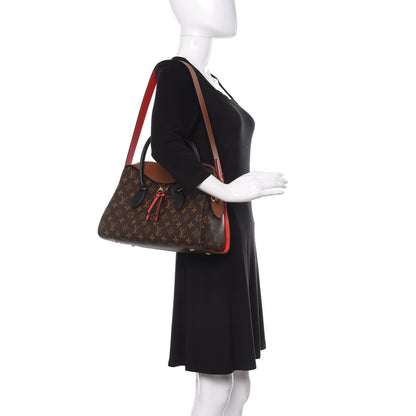 Louis Vuitton Monogram Tuileries Caramel Rouge 2 of 11