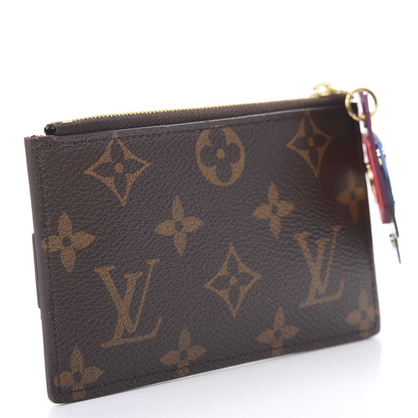 Monogram Totem Key Pouch Flamingo
