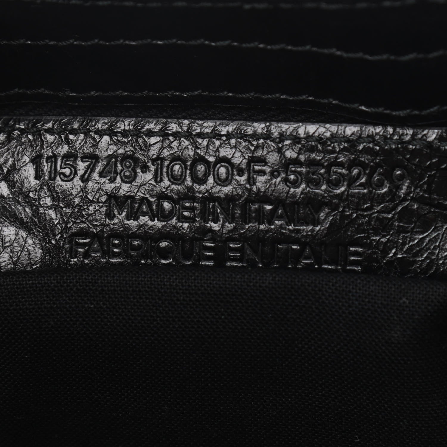 Balenciaga Agneau Classic Hardware City Black 7 of 9