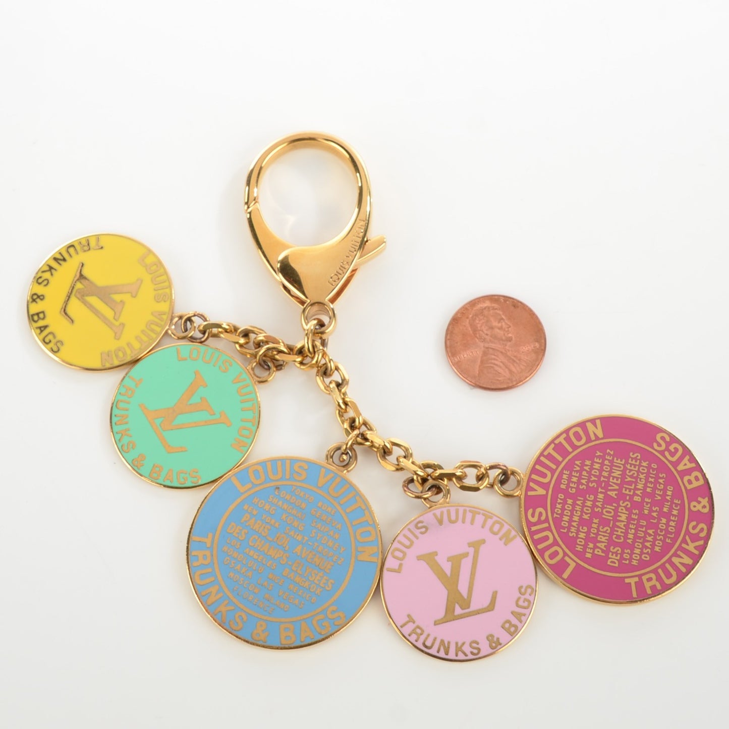 Globe Trunks and Bags Bag Charm Multicolor