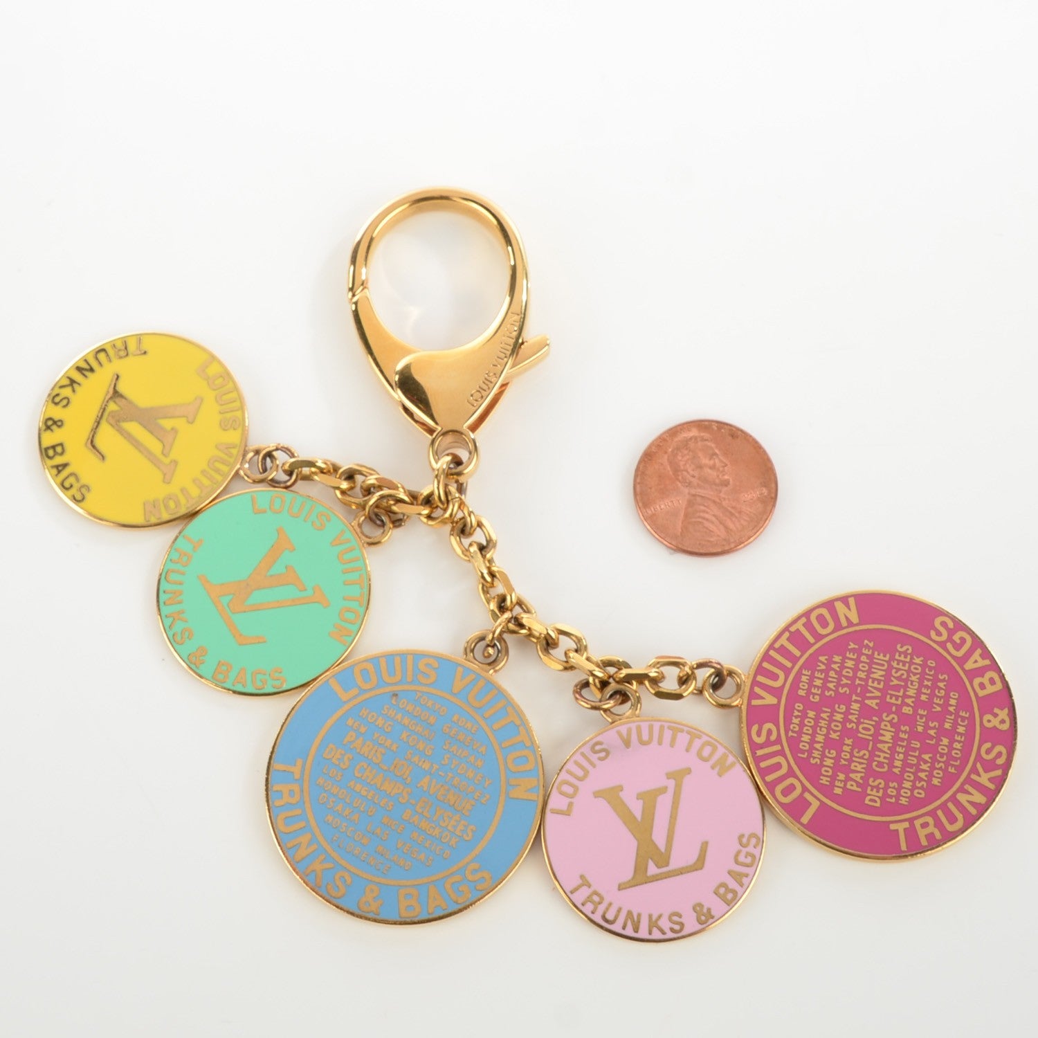 Louis Vuitton Globe Trunks and Bags Bag Charm Multicolor 2 of 3