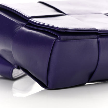 Bottega Veneta Paper Calfskin Intrecciato Cassette Belt Bag Purple 8 of 13