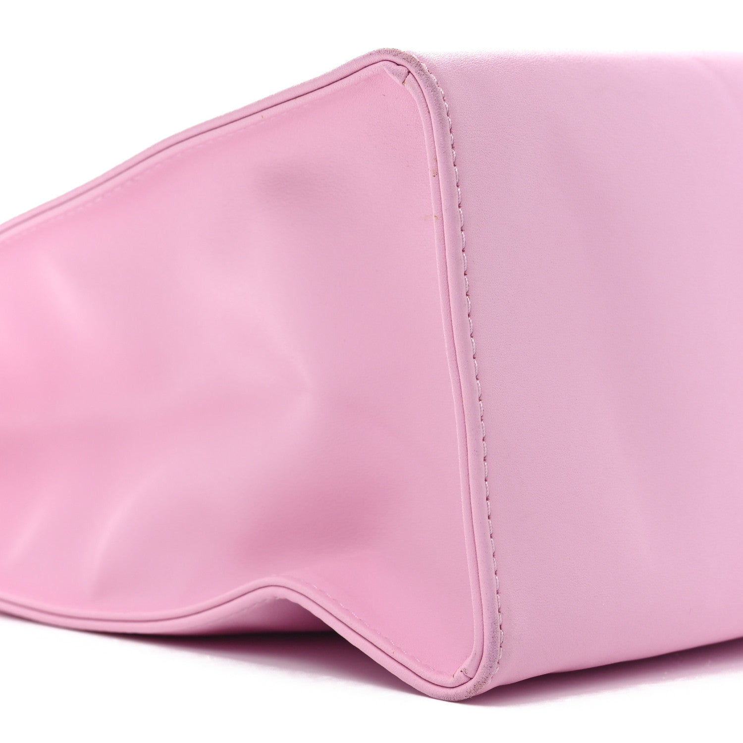 Telfar Vegan Leather Medium Shopping Bag Bubblegum 8 of 9