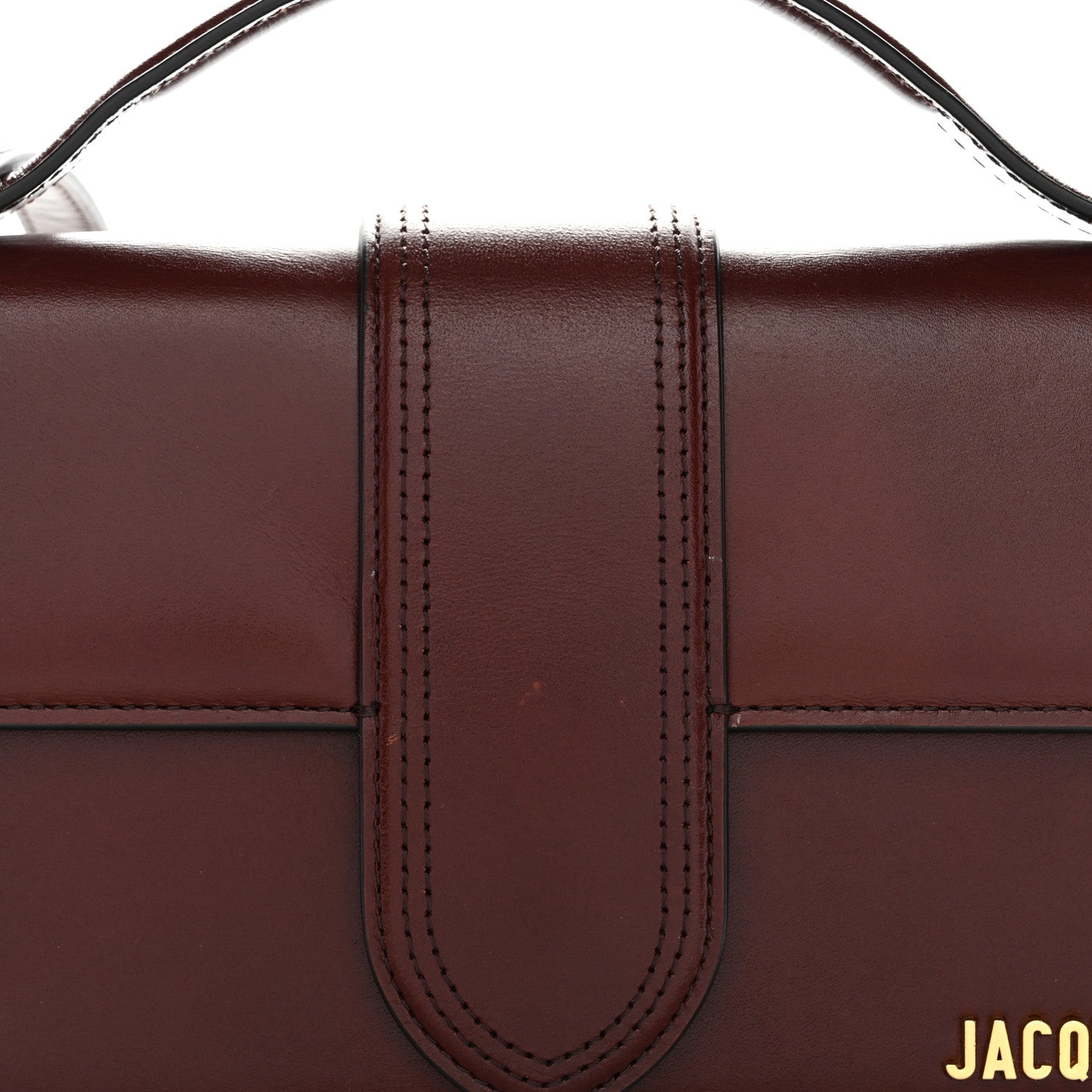 Jacquemus Smooth Calfskin Le Grand Bambino Dark Brown 7 of 11