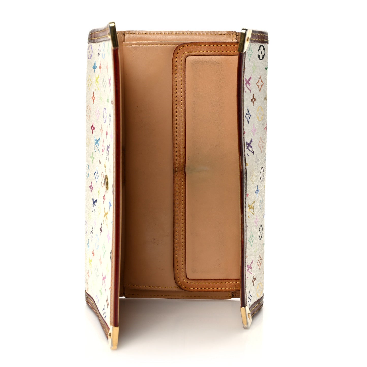 Monogram Multicolor Porte Tresor International Wallet White