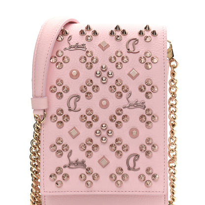 Christian Louboutin Calfskin Spikes Loubinthesky Paloma Crossbody Phone Case Doll 8 of 11