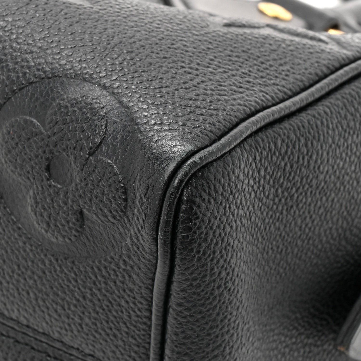 Louis Vuitton Empreinte Monogram Giant Speedy Bandouliere 20 Black 8 of 11