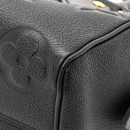 Louis Vuitton Empreinte Monogram Giant Speedy Bandouliere 20 Black 8 of 11