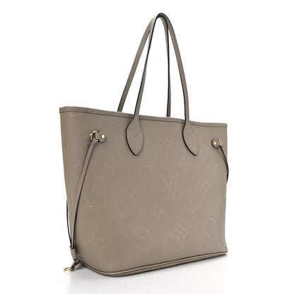 Louis Vuitton Empreinte Monogram Giant Neverfull MM Tourterelle 3 of 8