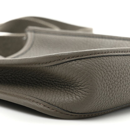 Hermes Taurillon Clemence Evelyne TPM Etain 8 of 14