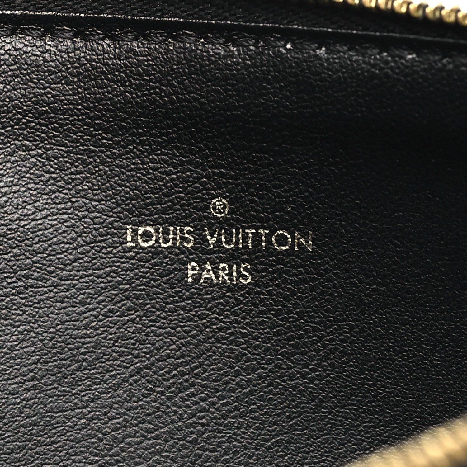 Louis Vuitton Empreinte Felicie Chain Wallet Zippered Insert Black 6 of 11