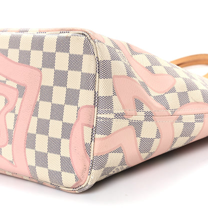 Louis Vuitton Damier Azur Tahitienne Neverfull MM 12 of 14