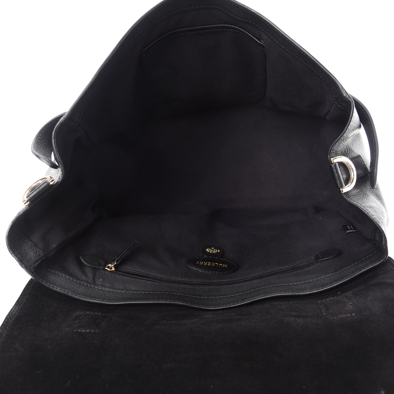 Mulberry Polished Buffalo Medium Alexa Black 5 of 12