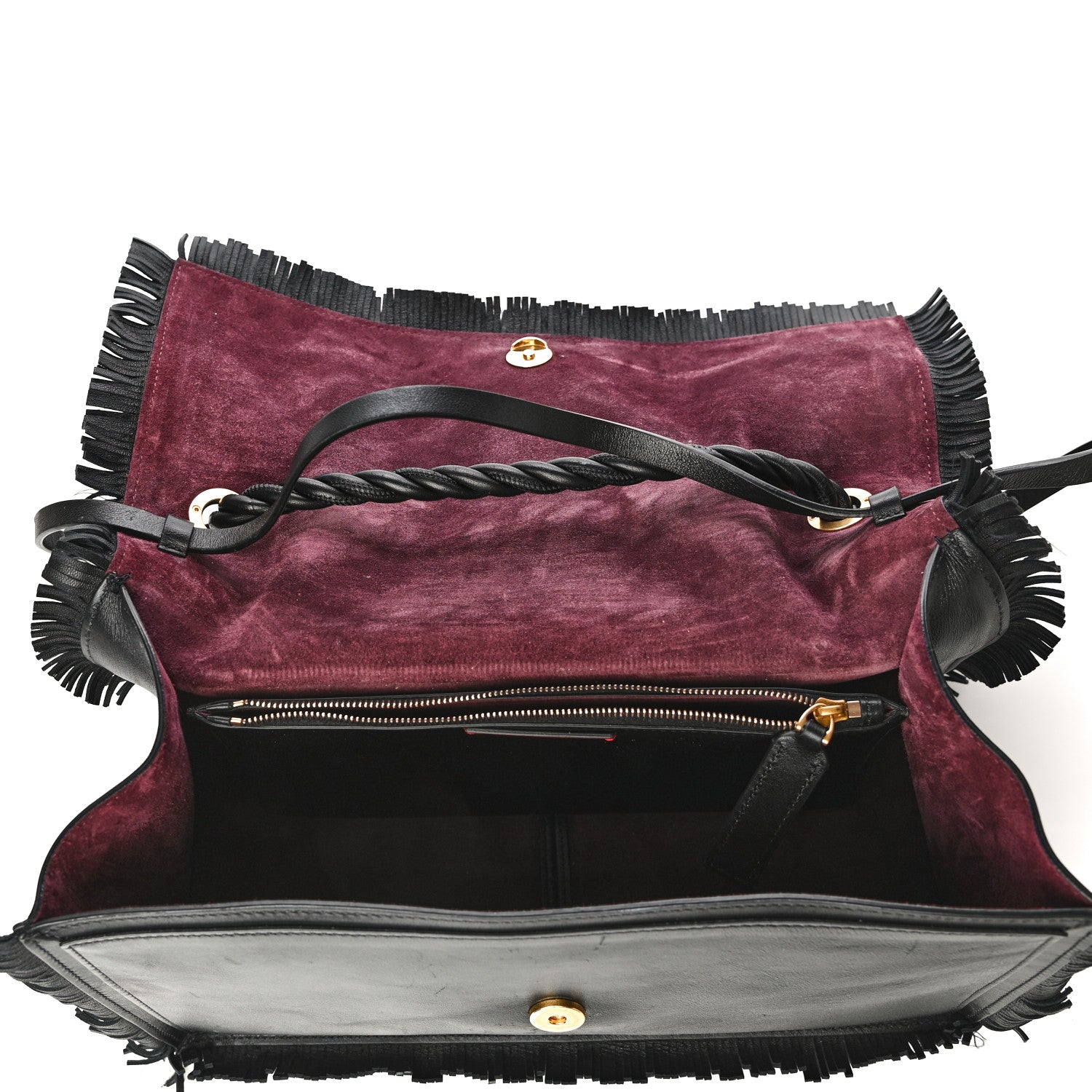 Valentino Garavani Calfskin The Rope Crossbody Bag Black 5 of 42