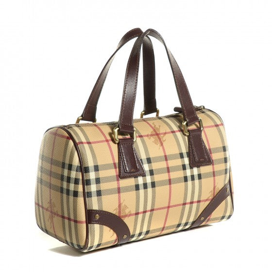 Haymarket Check Studded Bowler Brown