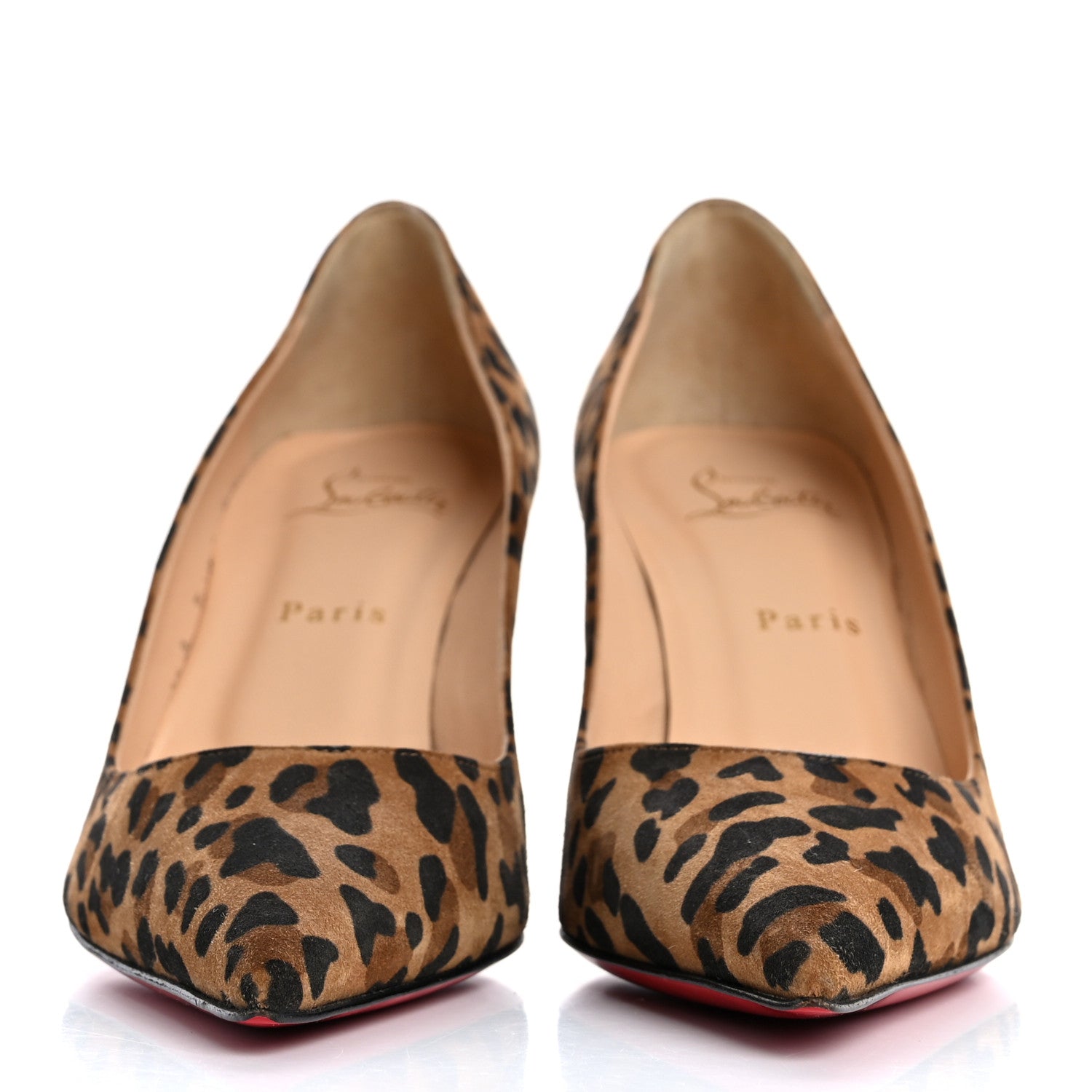 Christian Louboutin Veau Velours Clare 80 Pumps 38 Caramel 3 of 9