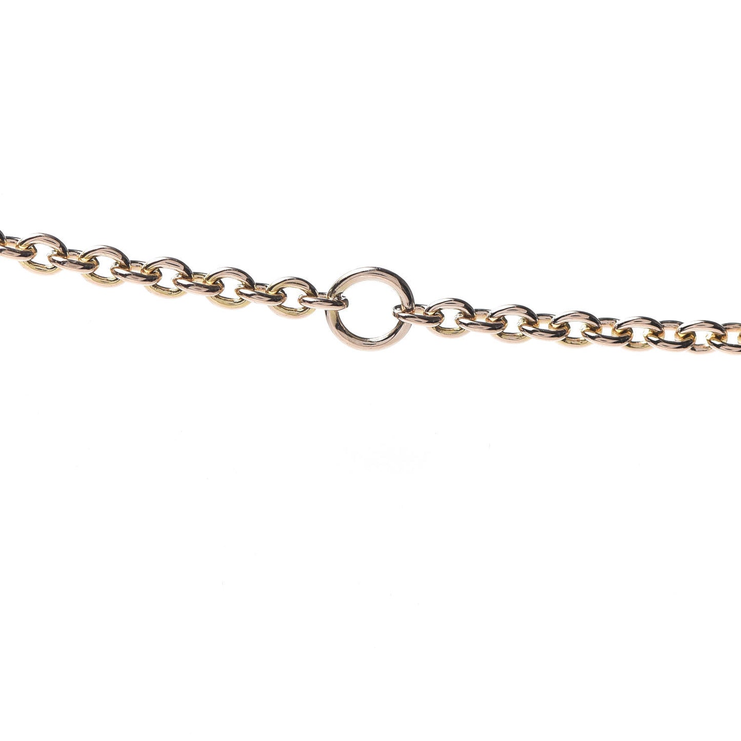 18K Pink Gold Interlocking LOVE Necklace