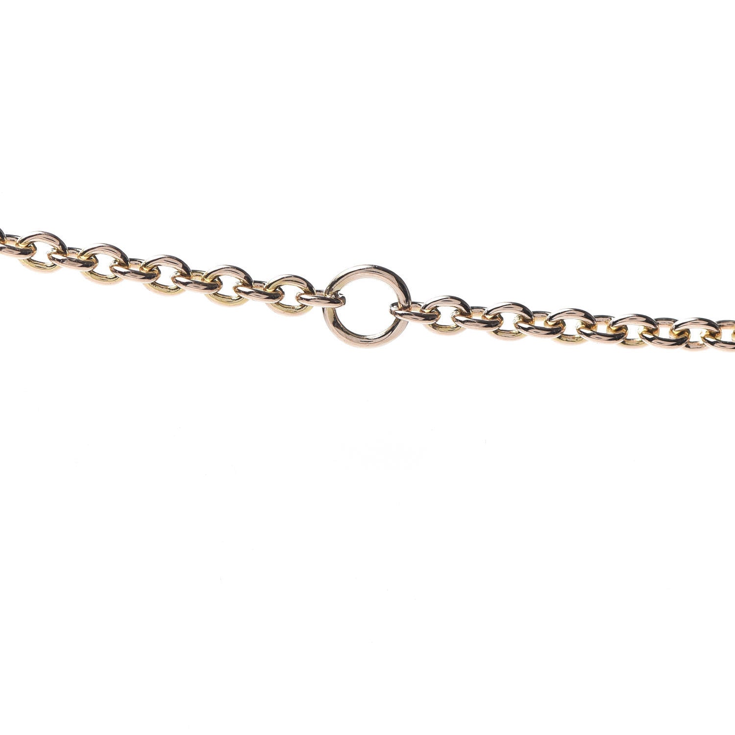 Cartier 18K Pink Gold Interlocking LOVE Necklace 8 of 10