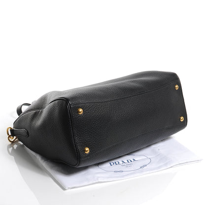 Prada Vitello Daino Shoulder Bag Nero Black 4 of 10