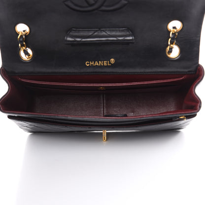 Chanel Lambskin Quilted Medium Single Flap Black 6 of 15