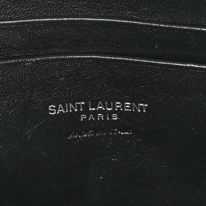 Saint Laurent Grain De Poudre Matelasse Monogram Mini Lou Camera Bag Asphalt 6 of 11